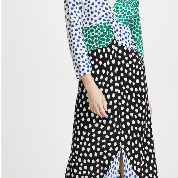 RIXO LONDON Chelsea psychedelic tulip spot… - Picture 11 of 13